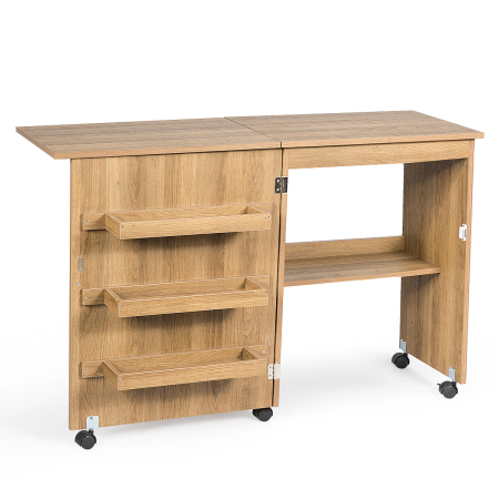 Mesa plegable montada en la pared, madera natural, escritorios plegables  para trabajo en casa, mesa de comedor de cocina, escritorio flotante para