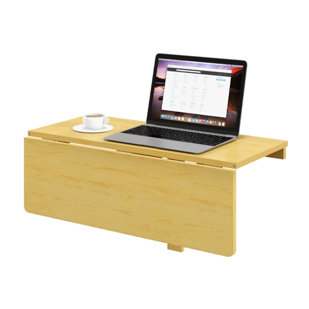 Mesa plegable de pared, pequeña mesa flotante para ordenador portátil, mesa  de comedor, mesa de café, mesa para niños, mesa auxiliar de doble soporte